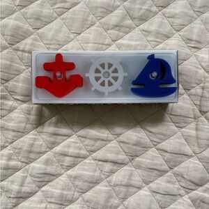 Chew Beads Nautical Themed Baby Toy Set Stacking and Teething, NWT